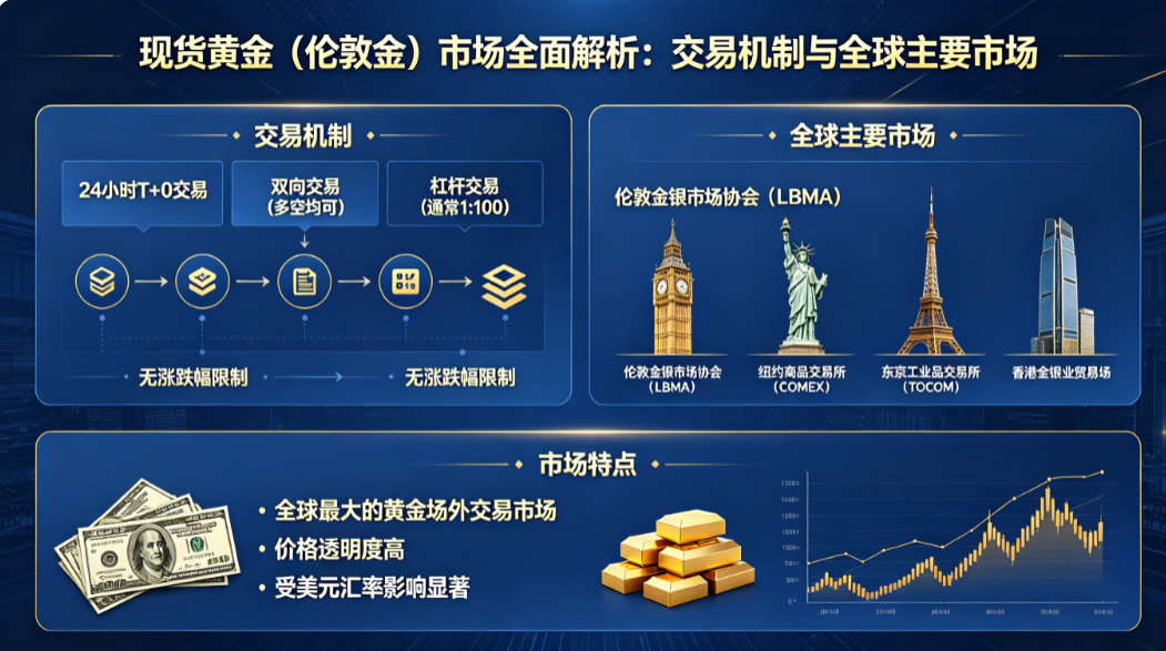 Spot Gold and London Gold Market Analysis Cover
