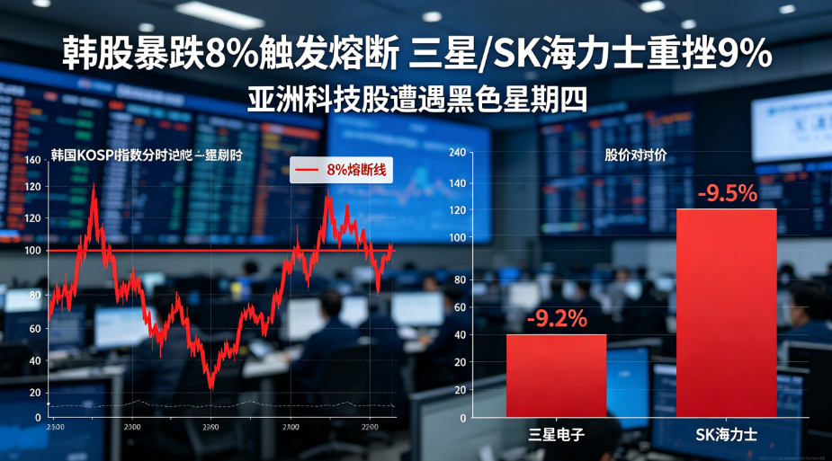 South Korea Chip Stocks Tumble