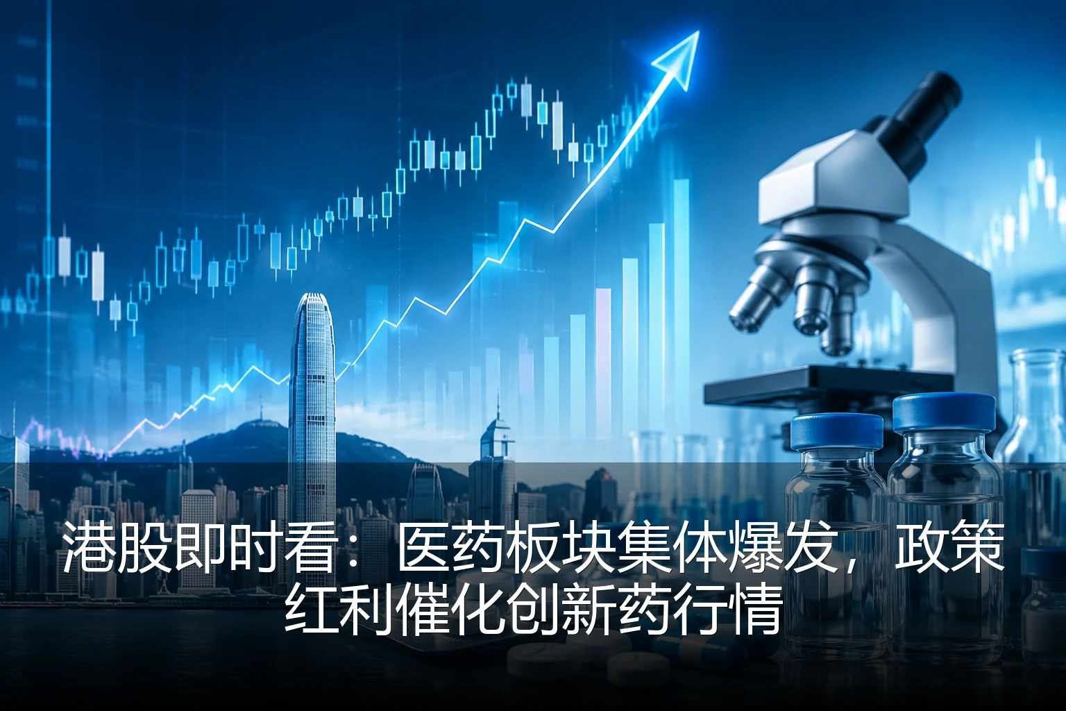 港股即时看：医药板块集体爆发，政策红利催化创新药行情