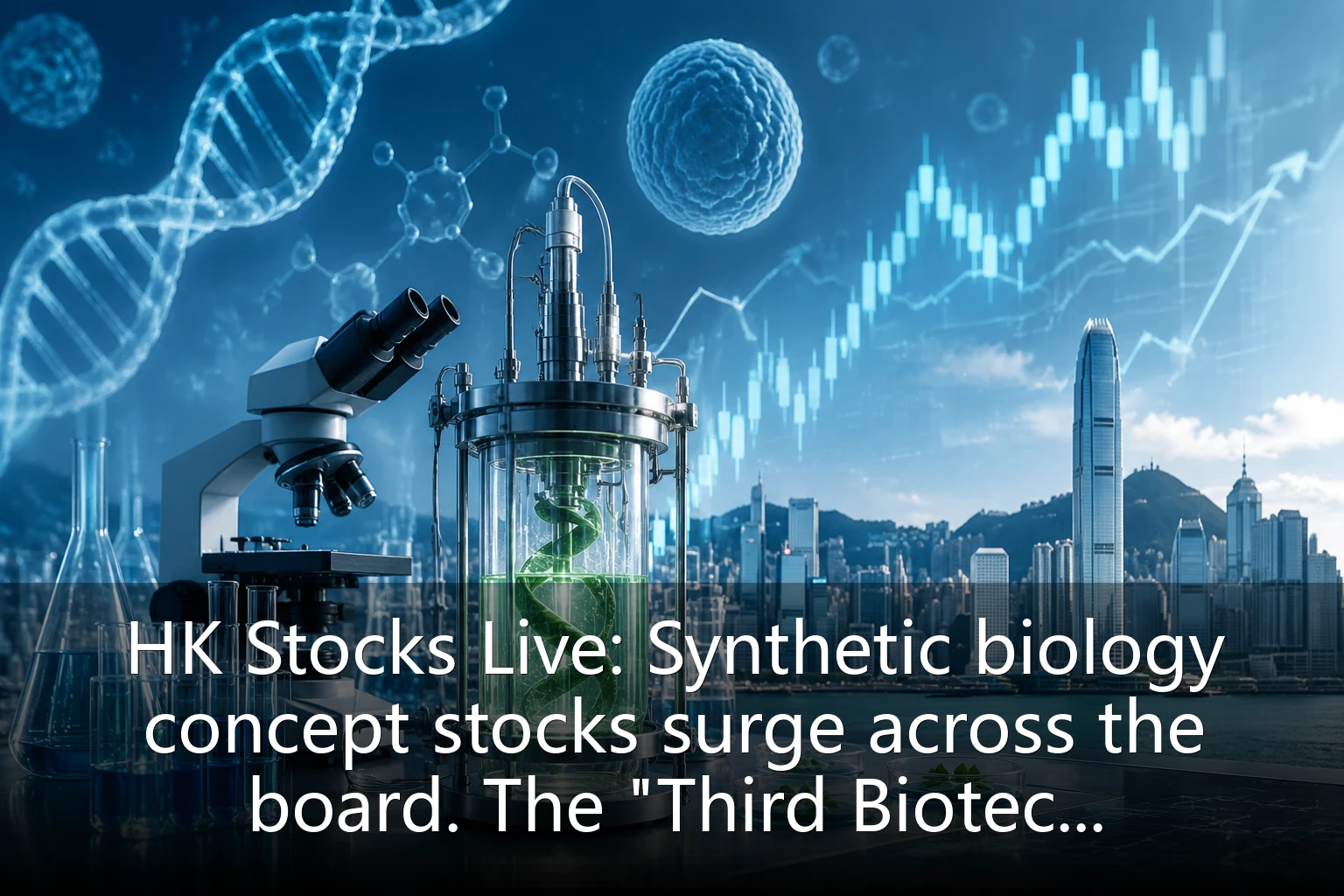 HK Stocks Live: Synthetic biology concept stocks surge across the board. The 