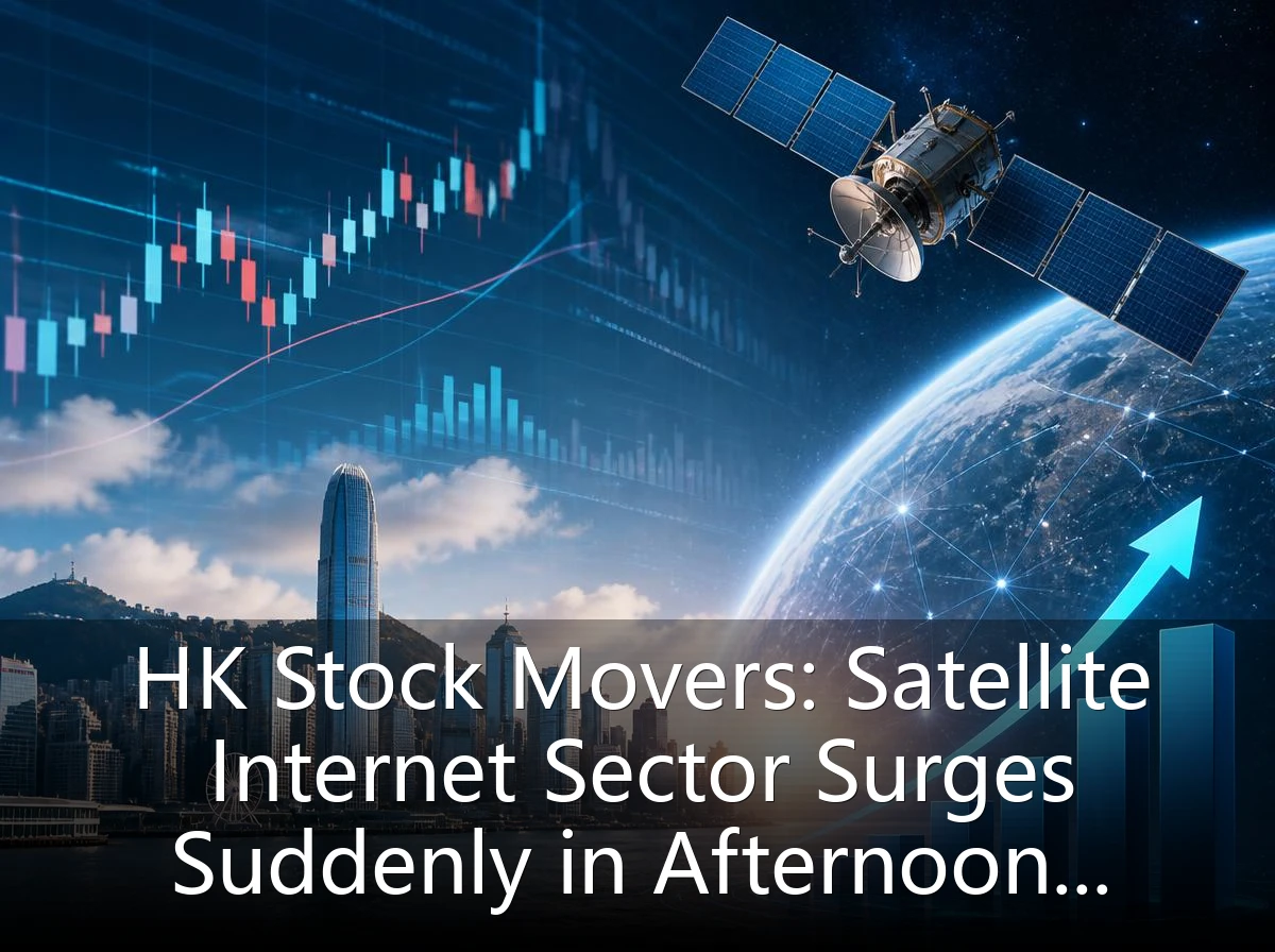 HK Stock Movers: Satellite Internet Sector Surges Suddenly in Afternoon, Commercial Aerospace Industry Chain Sees Value Re-rating
