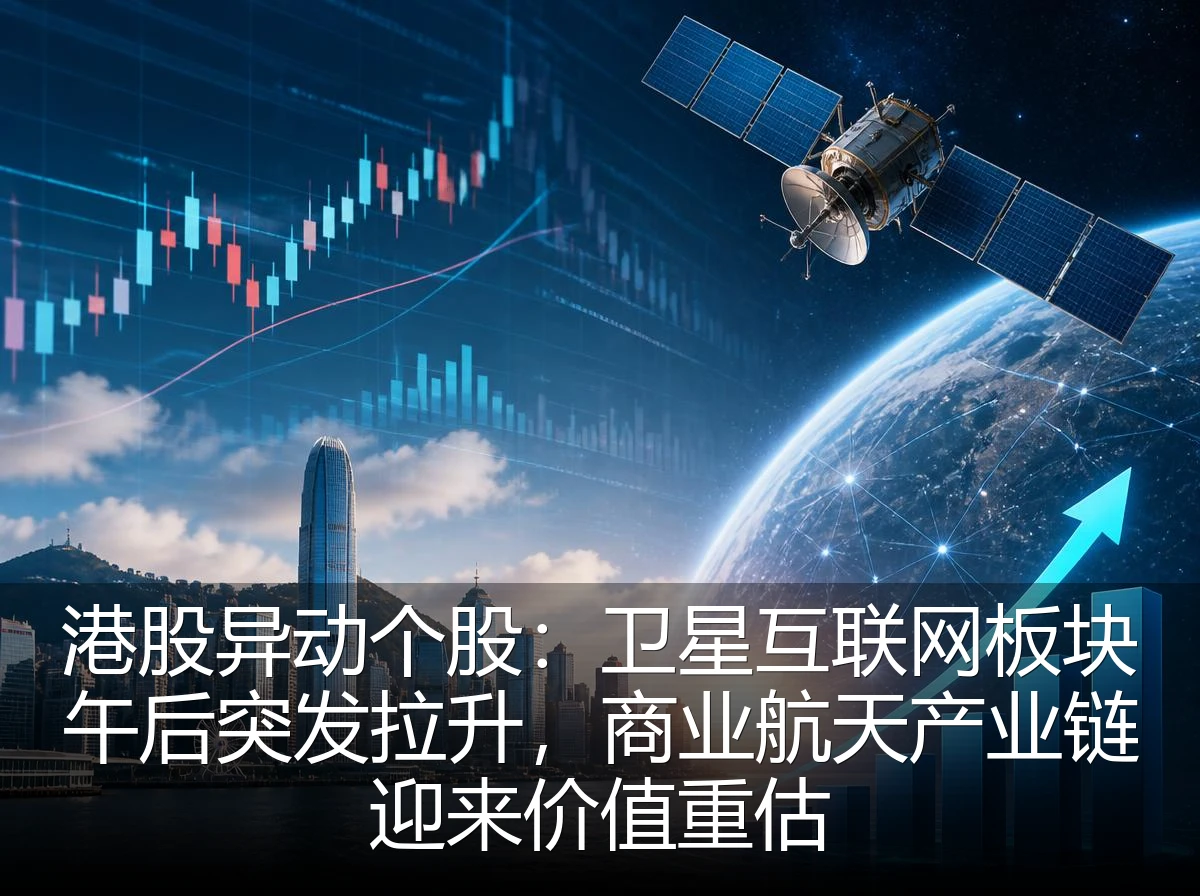 港股异动个股：卫星互联网板块午后突发拉升，商业航天产业链迎来价值重估