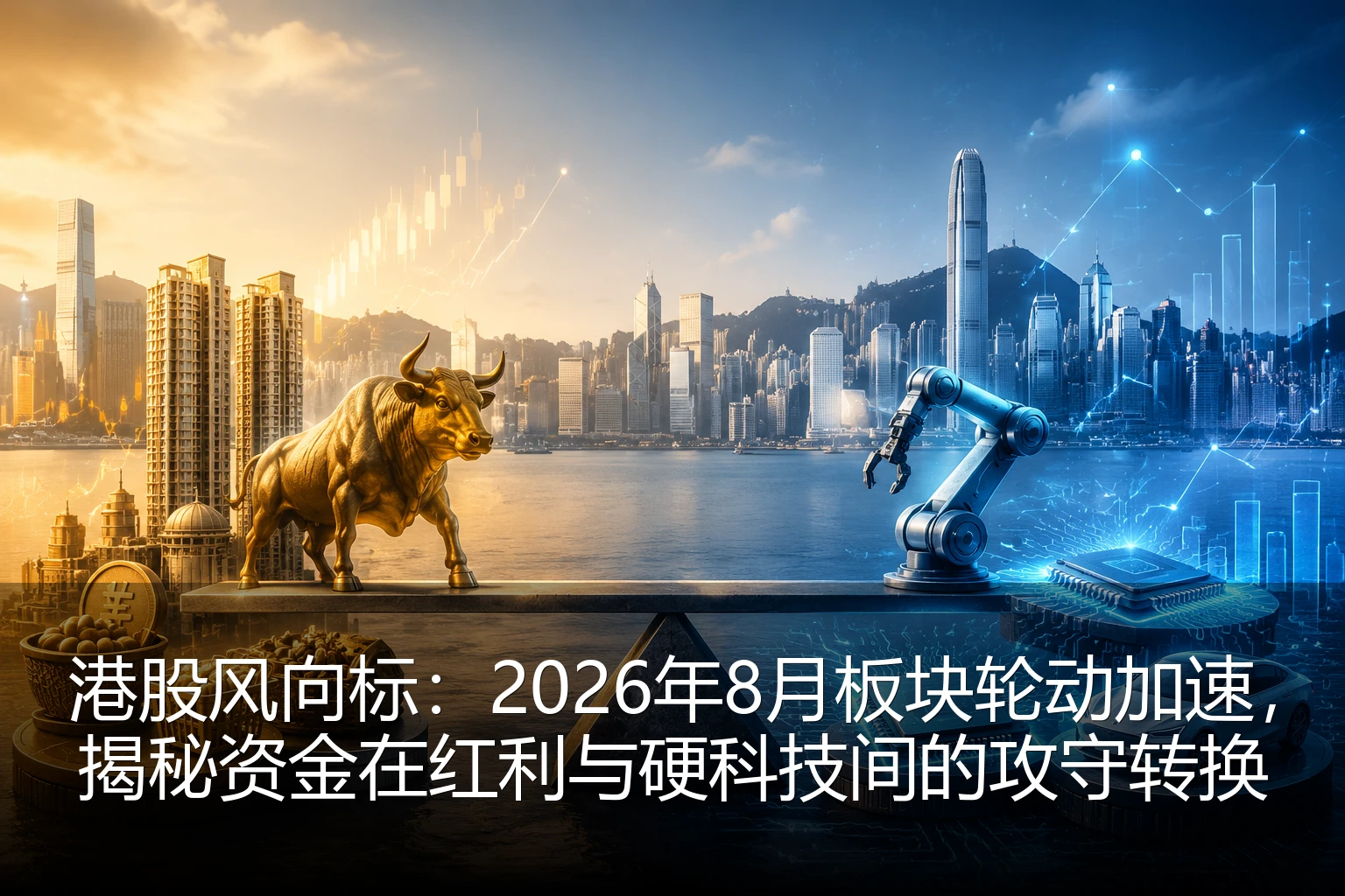 港股风向标：2026年8月板块轮动加速，揭秘资金在红利与硬科技间的攻守转换