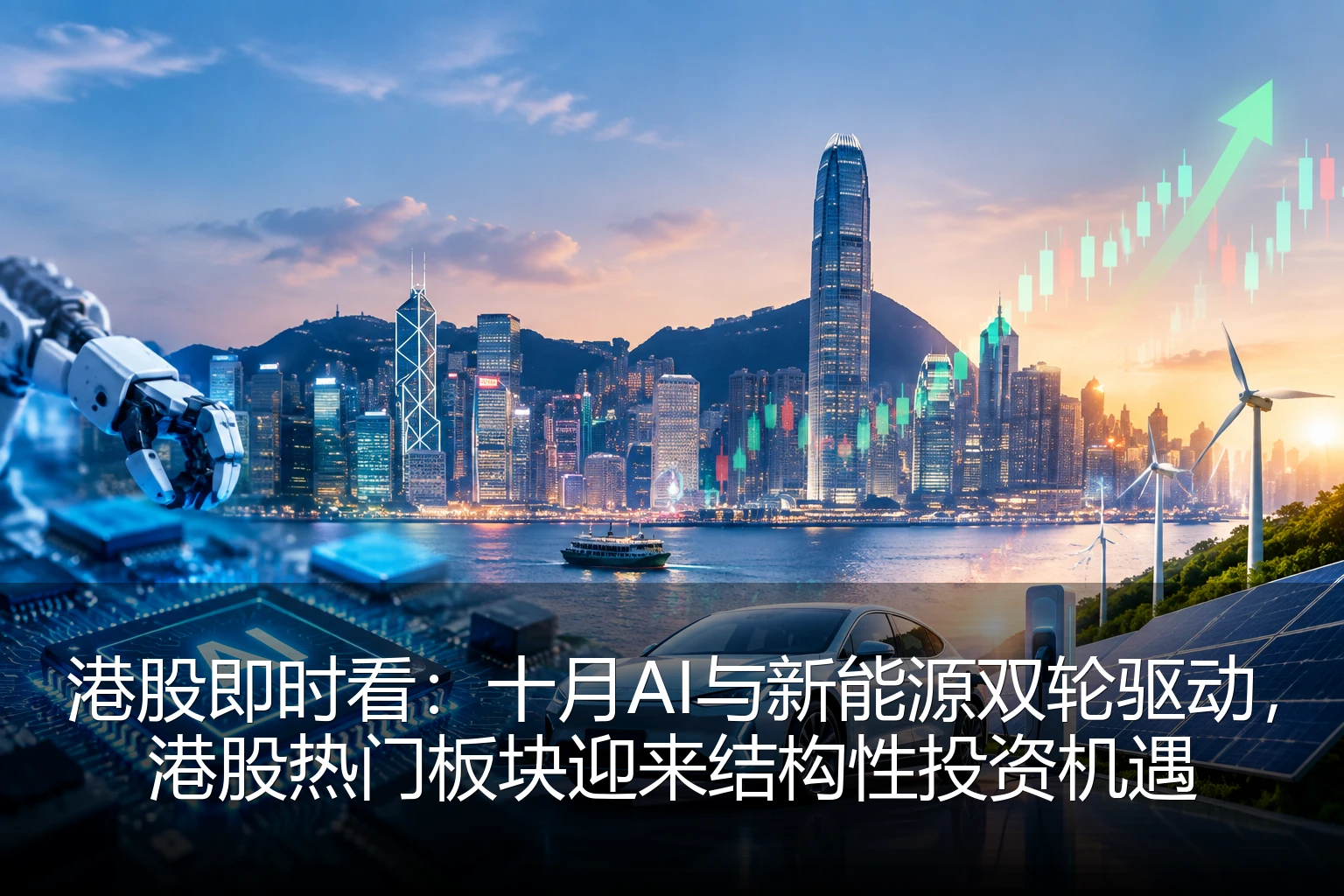港股即时看：十月AI与新能源双轮驱动，港股热门板块迎来结构性投资机遇